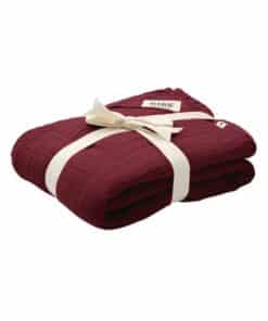 BIBS MUSLIN SWADDLE ELDERBERRY