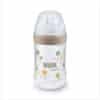 NUK For Nature Μπιμπερό PP 260ml Με Δείκτη Ελέγχου Θερμοκρασίας Γκρι