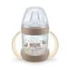 NUK For Nature Μπιμπερό Εκπαίδευσης 150 Ml Με Στόμιο Σιλικόνης & 2 Λαβές Temperature Control