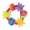 Μασητικό Triangle Teether Ροζ