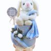 Diaper cake κουνελάκι για αγόρια