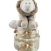 Diaper cake λιονταράκι μπεζ
