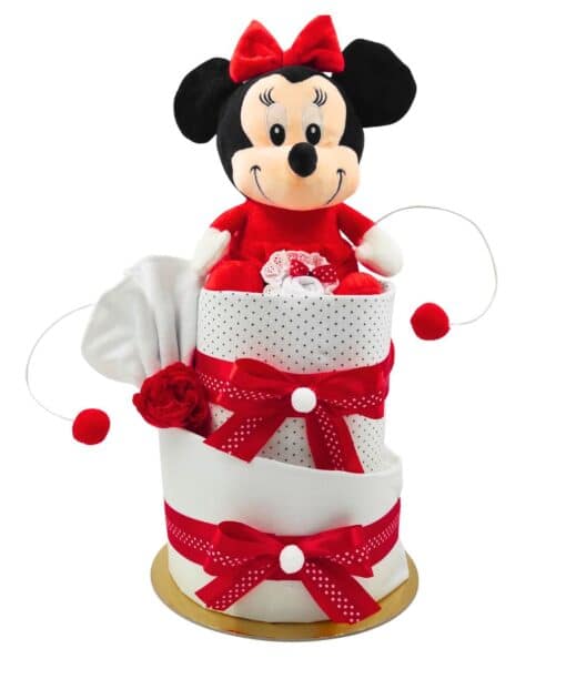 Diaper Cake για νεογέννητο, Minnie